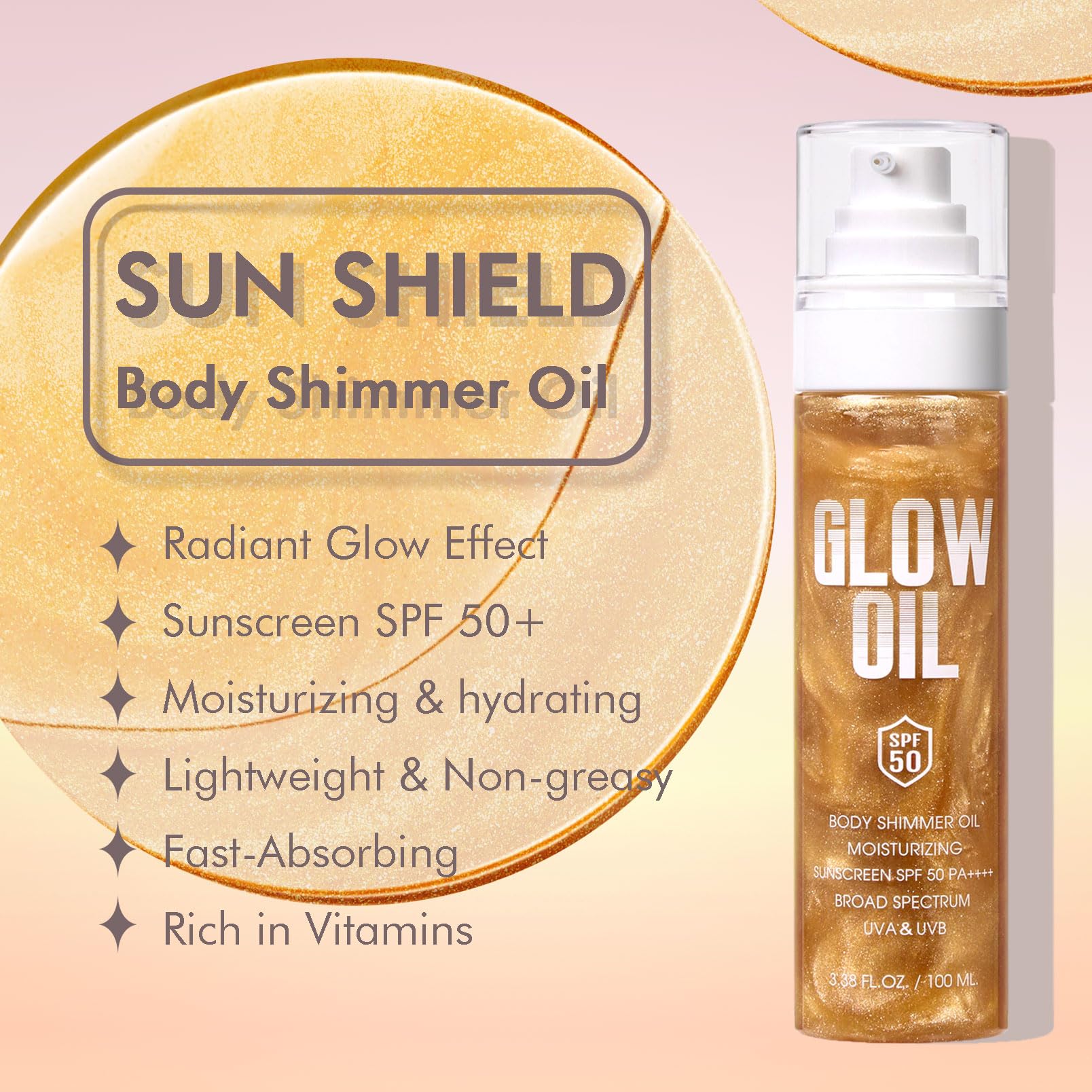 BEFIVECOK label detail highlighting broad-spectrum SPF 50 protection