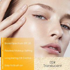 BEFIVECOK angled brush head close-up for precise sunproof application