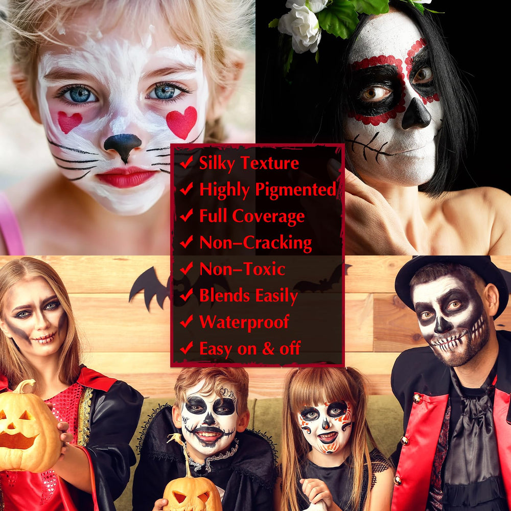 BEFIVECOK small brush detailing teeth and fine lines for realistic features