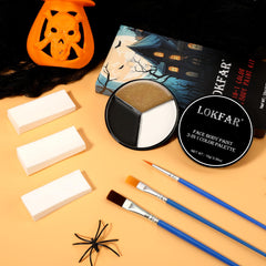 BEFIVECOK detail work with small brush showing crisp feline markings for professional finish