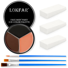 BEFIVECOK front packaging showing three cream paint shades and tools for easy selection