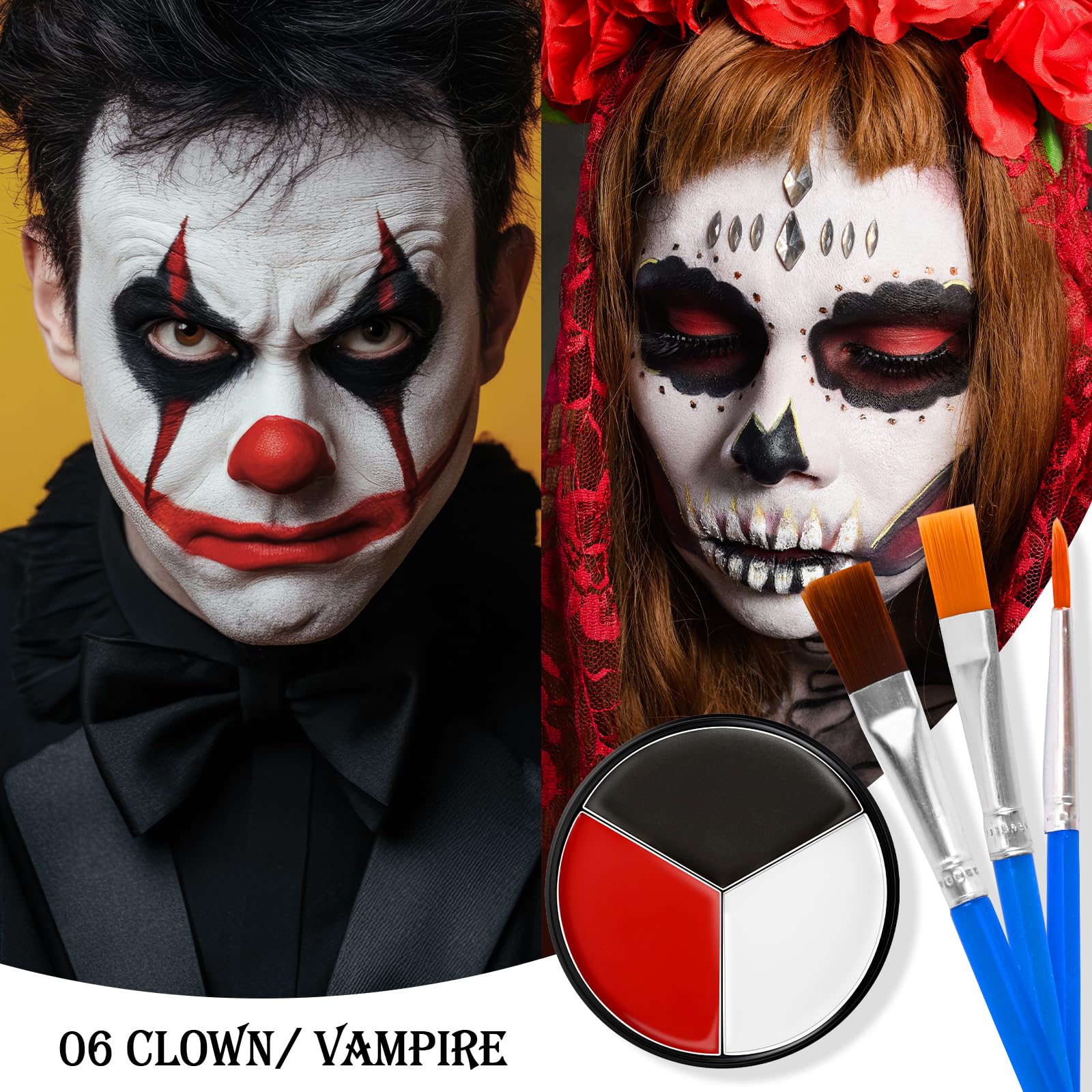 BEFIVECOK brushes and sponges kit organized to help precise and broad application