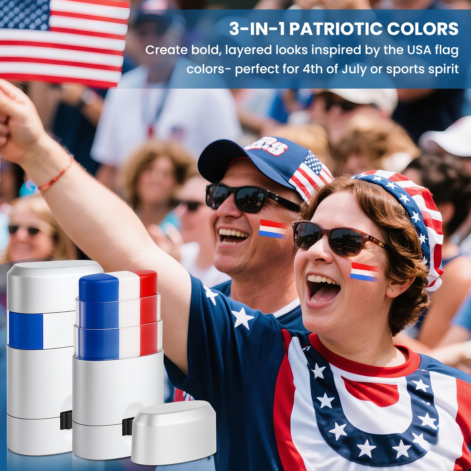 BEFIVECOK used at a parade showing sweat-resistant outdoor durability