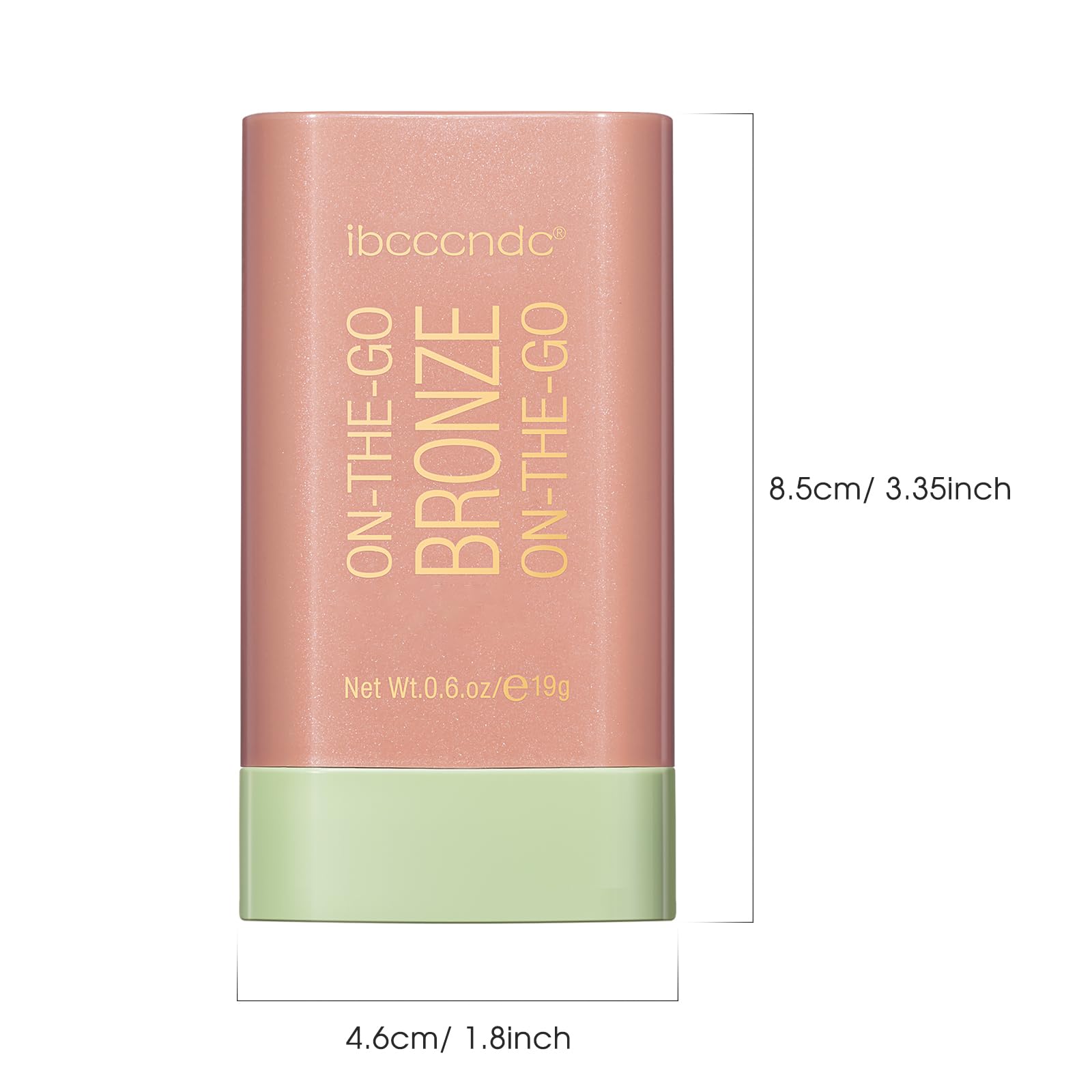 BEFIVECOK stick held in hand to show compact travel-friendly size