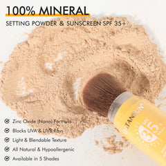 BEFIVECOK powder texture close-up illustrating ultra-fine matte finish