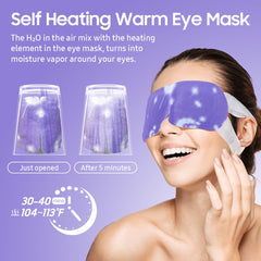 BeHoomi mask beside hand showing compact travel size benefit