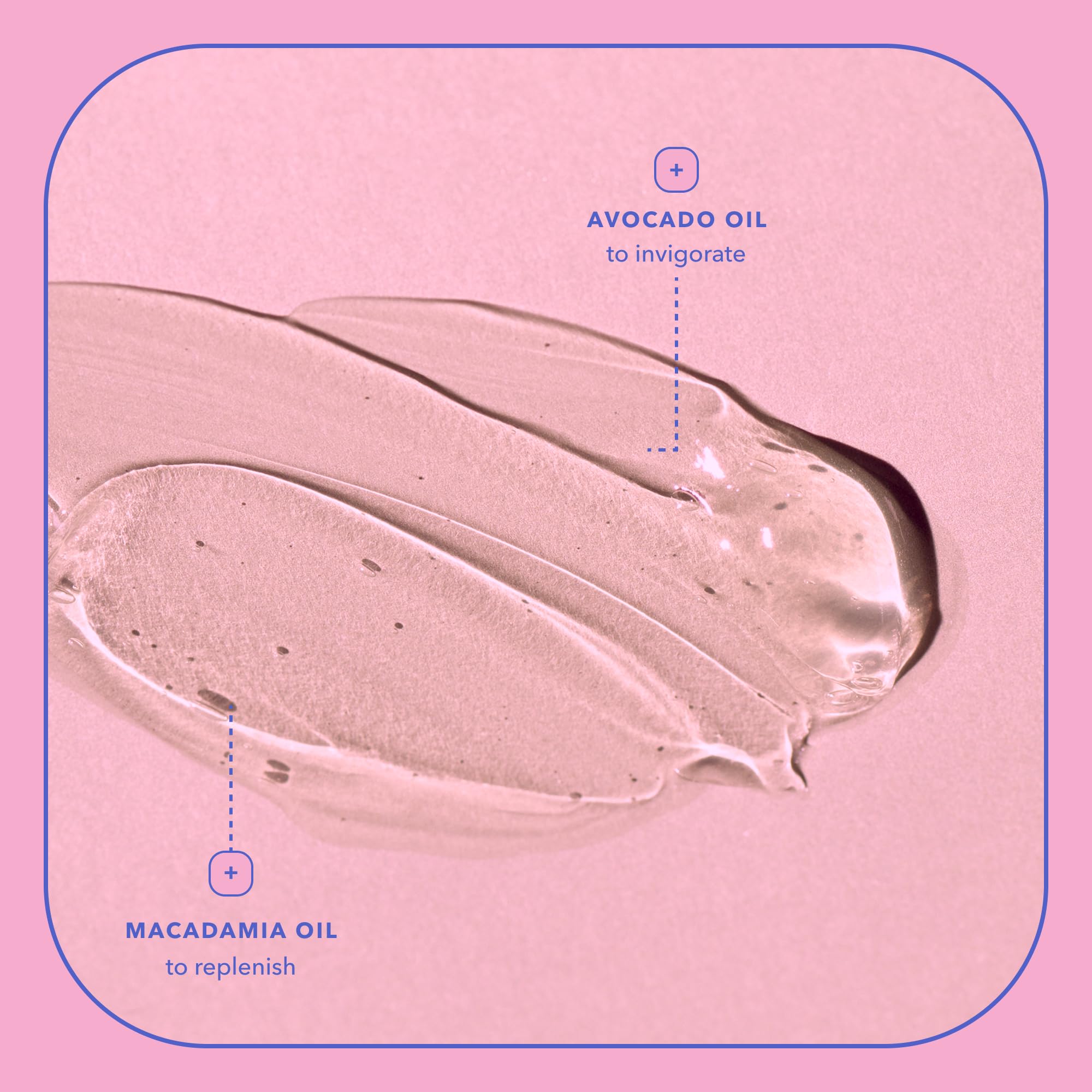 BEING INC shampoo pump close-up demonstrating easy dispensing and cleanse