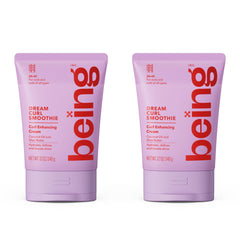 BEING INC front packaging of Dream Curl Smoothie showing product and benefit of defined curls