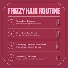 BEING INC flatlay of ingredients list highlighting sulfate- and silicone-free formula