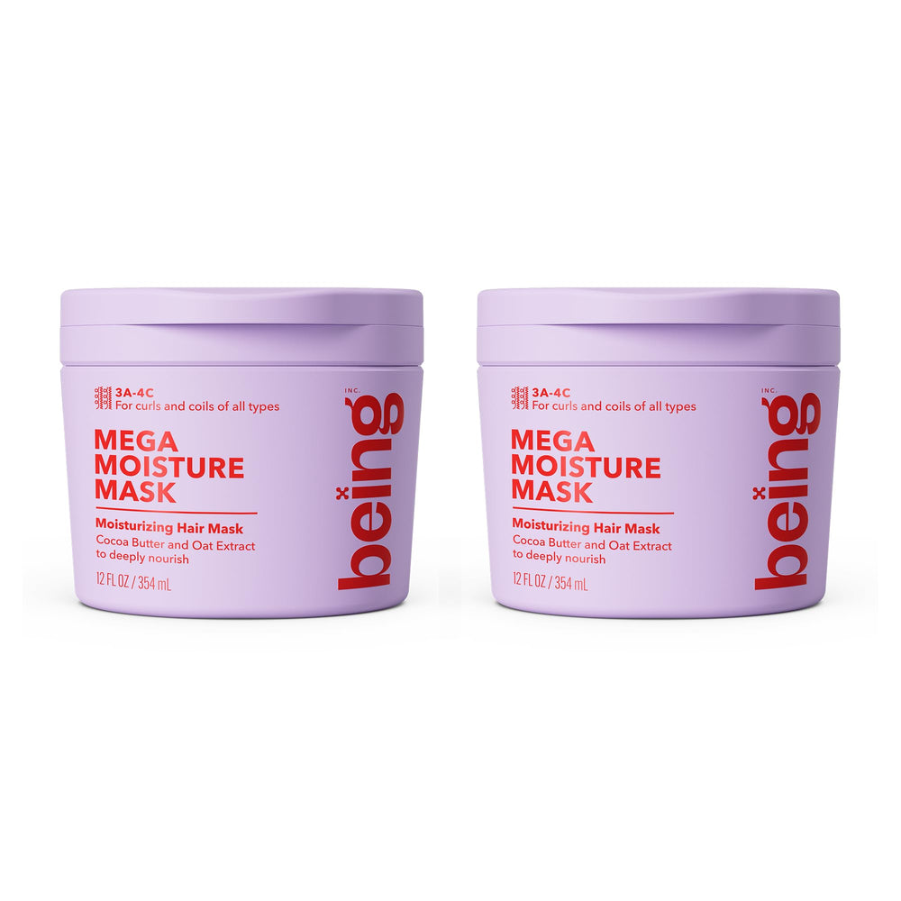 being inc front packaging twin jars showing product benefits