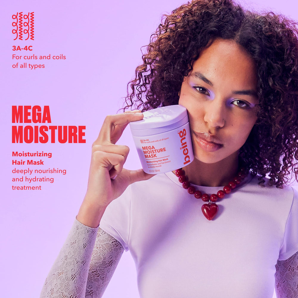 being inc open jar showing creamy mask texture for easy application