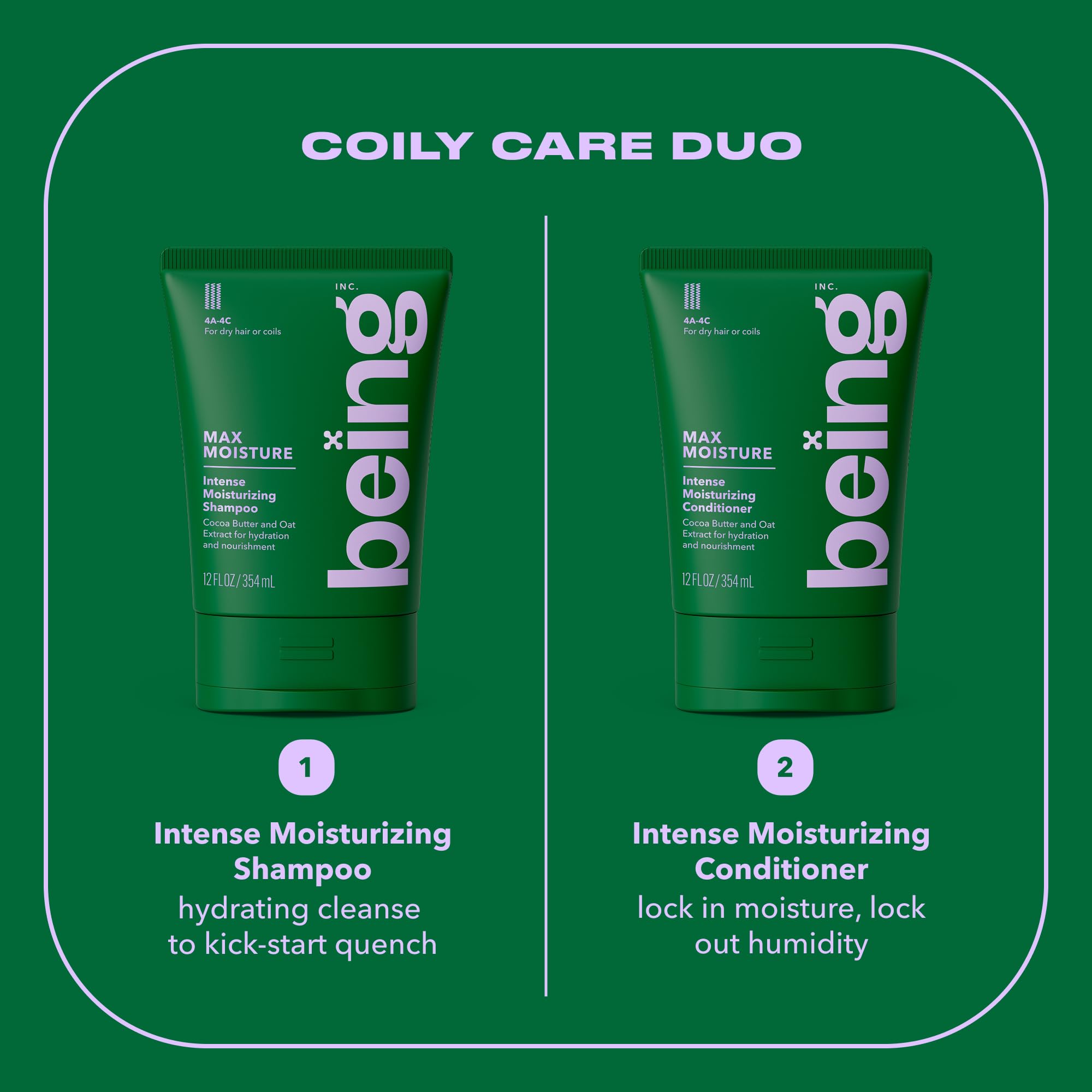 BEING INC product label close-up displaying ingredient claims and safety benefits