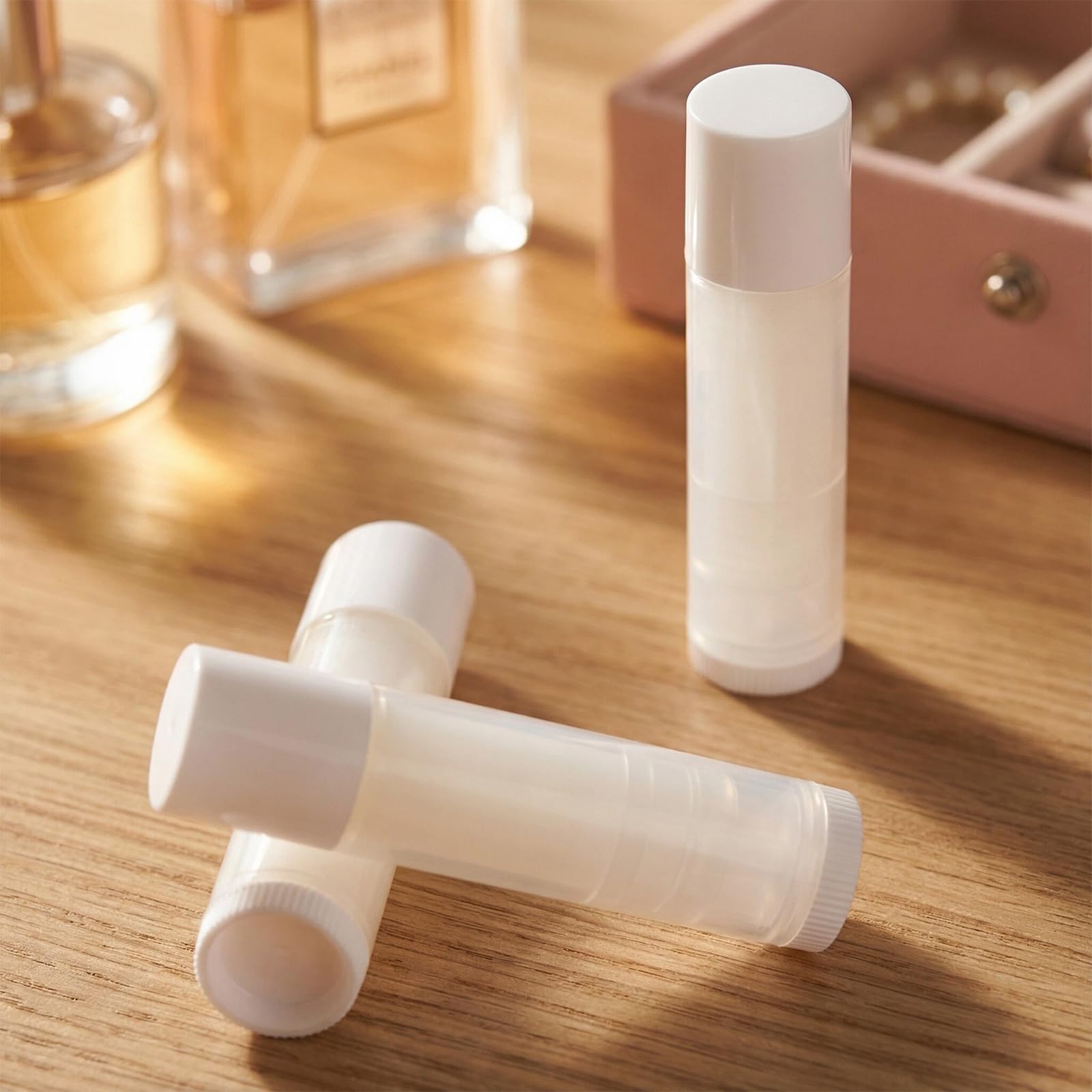 Bekith clear tube with label ready shows branding opportunity and professional presentation