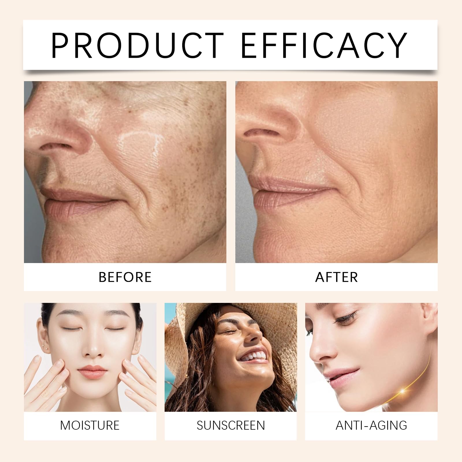 Bekoeen foundation blended on skin illustrating natural color-matching benefit