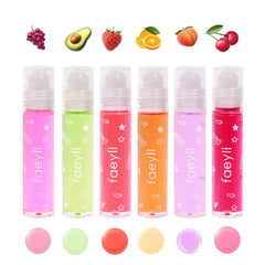 Bekoeen front packaging showing six colorful roll-on glosses and bright design benefit: easy selection