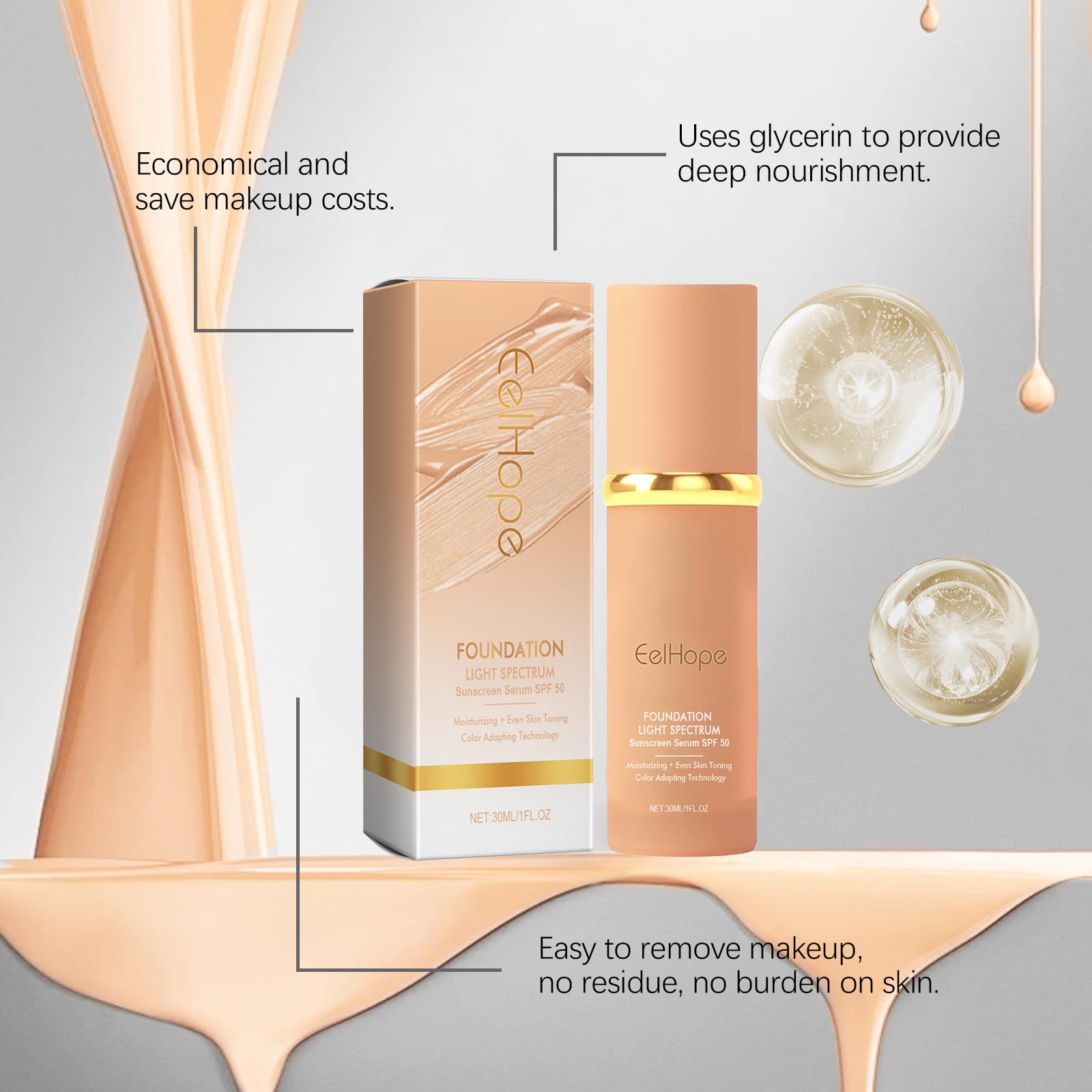 Bekoeen lifestyle wear daytime image showing long-lasting coverage benefit