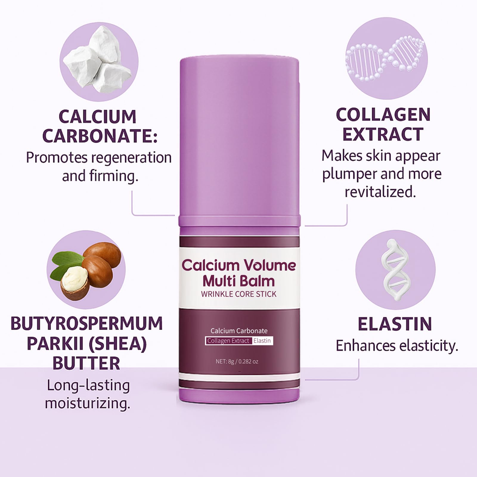 Bekoeen balm texture on fingertip showing fast-absorbing hydration