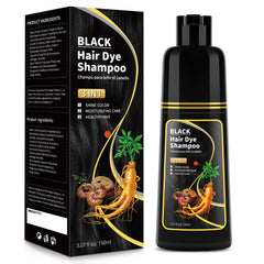 BELEZALIB front bottle showing black shampoo and packaging benefits