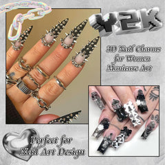 BELICEY applied on acrylic nail swatch demonstrating wearable design options