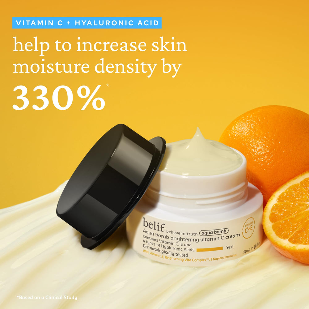 belif close-up texture swipe of gel-cream illustrating lightweight hydration
