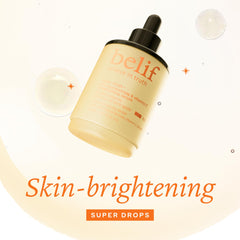 belif ingredient texture closeup highlighting watery serum consistency and fast absorption benefit