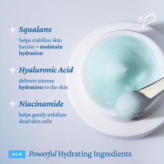 belif ingredients label detailing hyaluronic acid niacinamide squalane benefits
