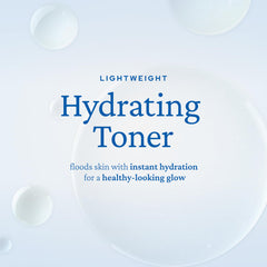 belif toner in bathroom setting illustrating routine-ready hydration benefit