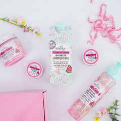 Bella and Bear ingredients label showing cacao butter and vegan formula
