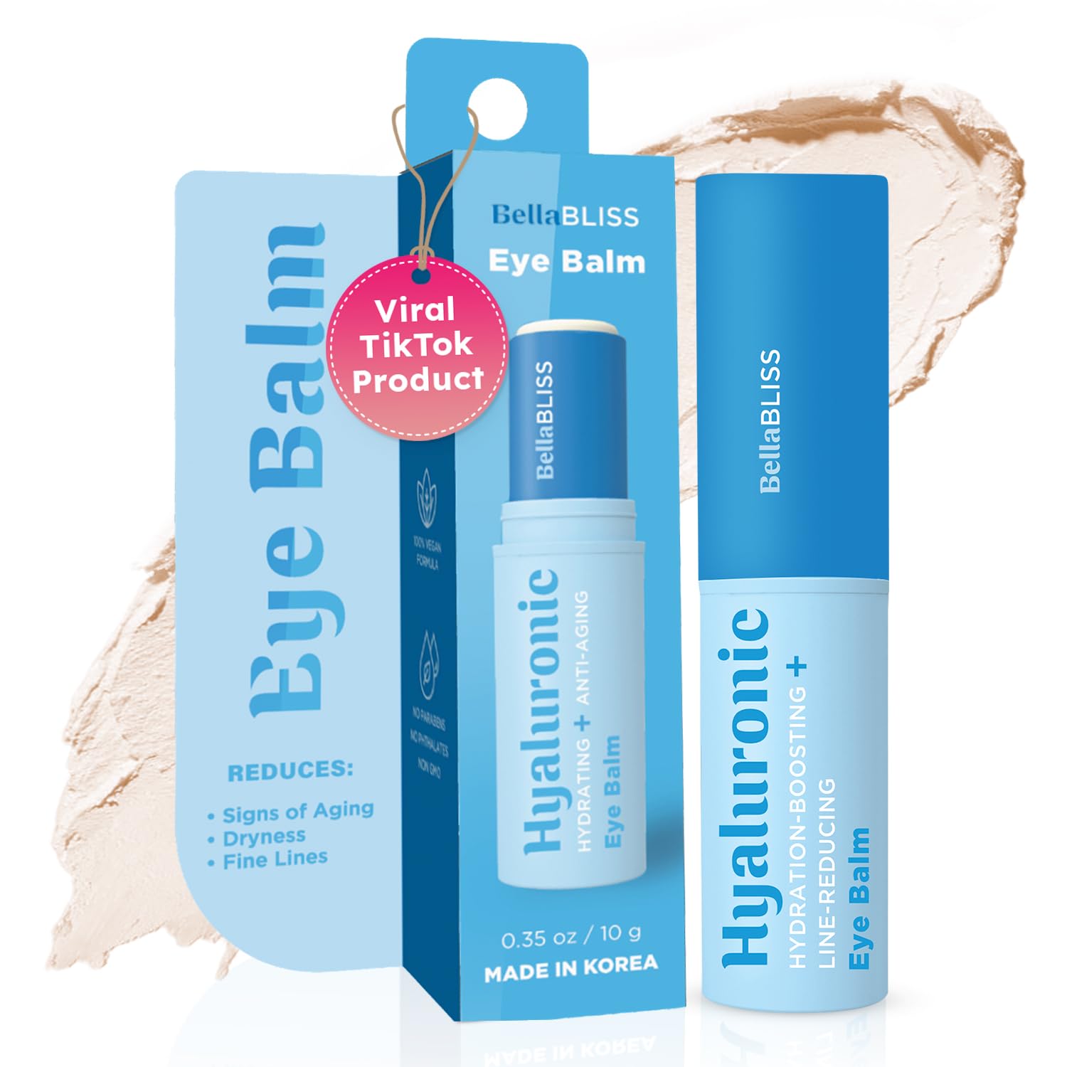 Bella Bliss front tube showing clean packaging and hydration benefit