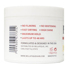 BELLATIQUE back label detail showing usage instructions and ingredient list