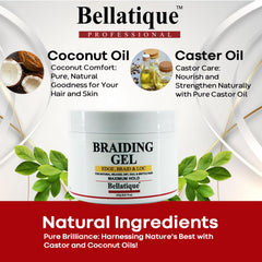 BELLATIQUE jar next to ruler for accurate size scale