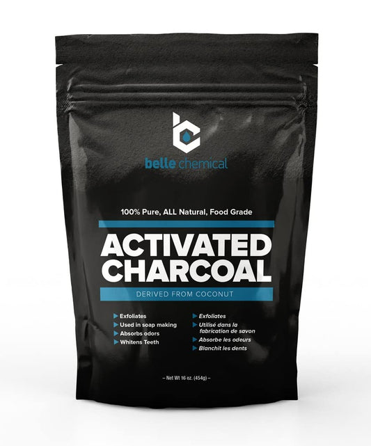 Belle Chemical front package showing 1 lb resealable bag and certifications benefit clarity