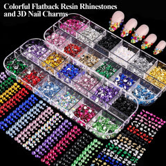 BELLEBOOST detailed view of 12-shaped AB gems offering bright rainbow reflections