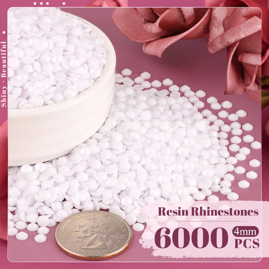 BELLEBOOST close-up of 4mm faceted resin rhinestones highlighting reflective sparkle