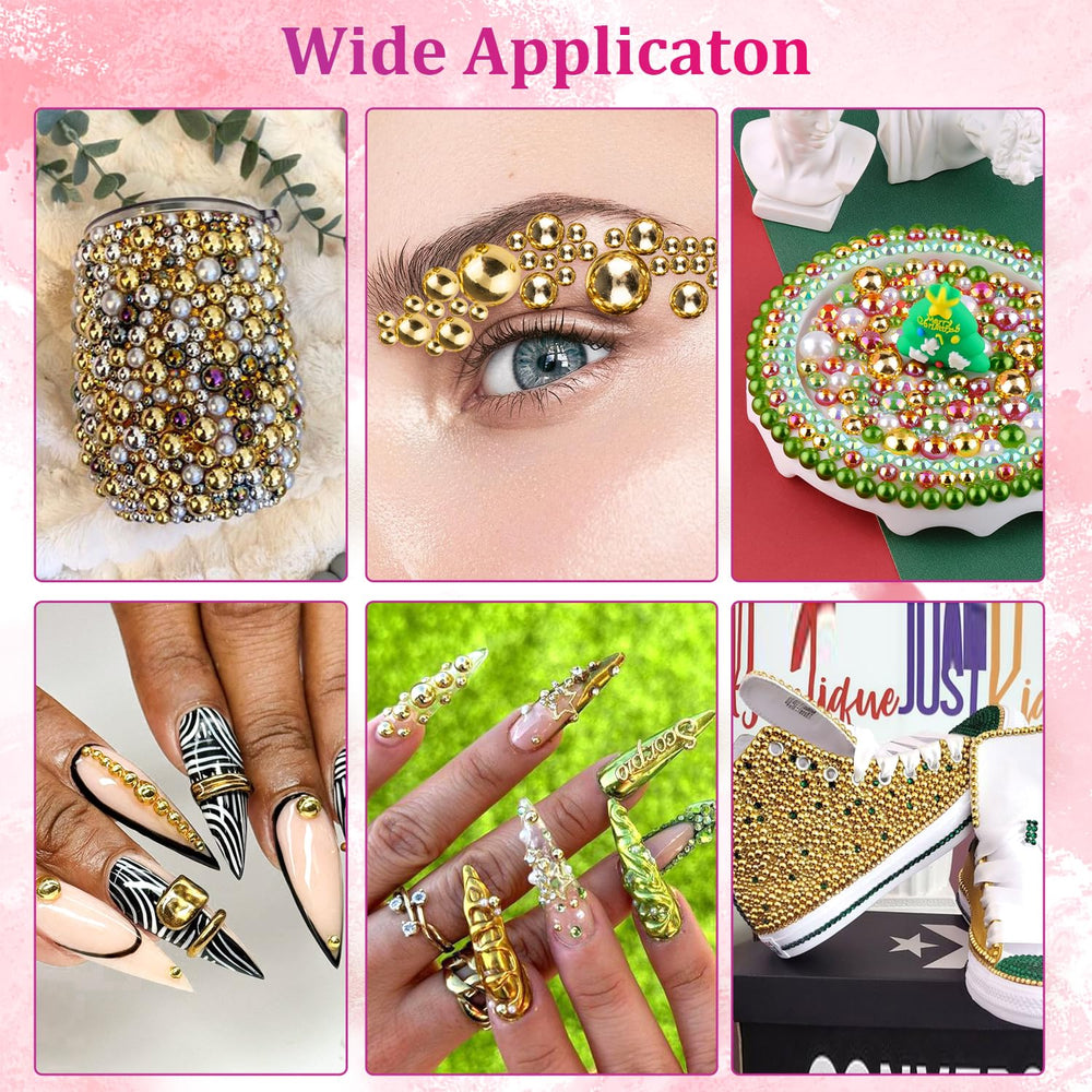 BELLEBOOST crafted earrings decorated with pearls illustrating creative uses
