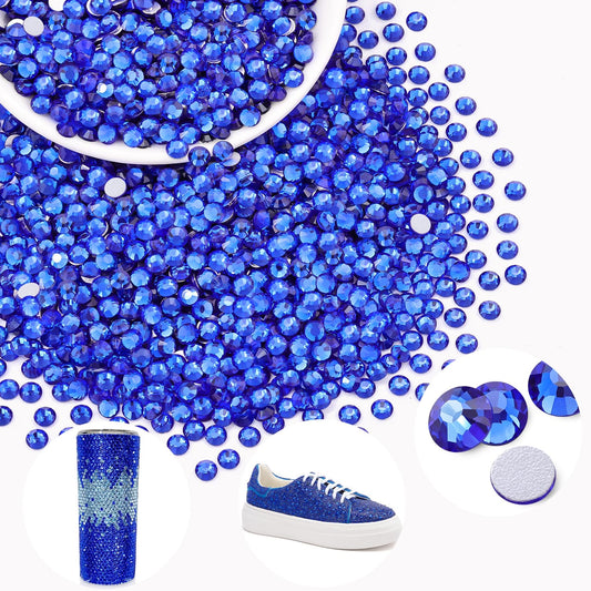 BELLEBOOST front packaging showing 2000 blue sapphire rhinestones for large projects