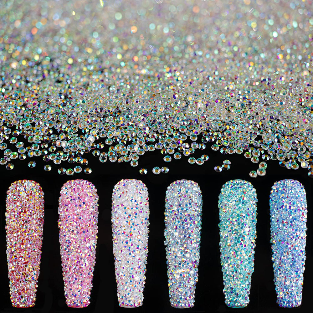 BELLEBOOST front pack of 5000 rhinestones shows bulk supply and value