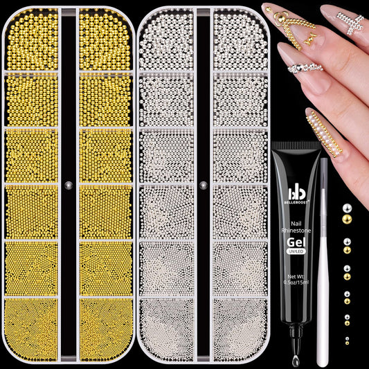 BELLEBOOST front packaging showing two resealable bead boxes and tools for neat storage