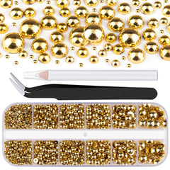 BELLEBOOST front packaging showing organized gold pearls and tools for fast selection