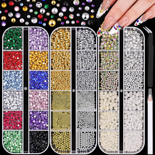 BELLEBOOST front packaging showing full 10000pcs kit and included tools for versatile decor