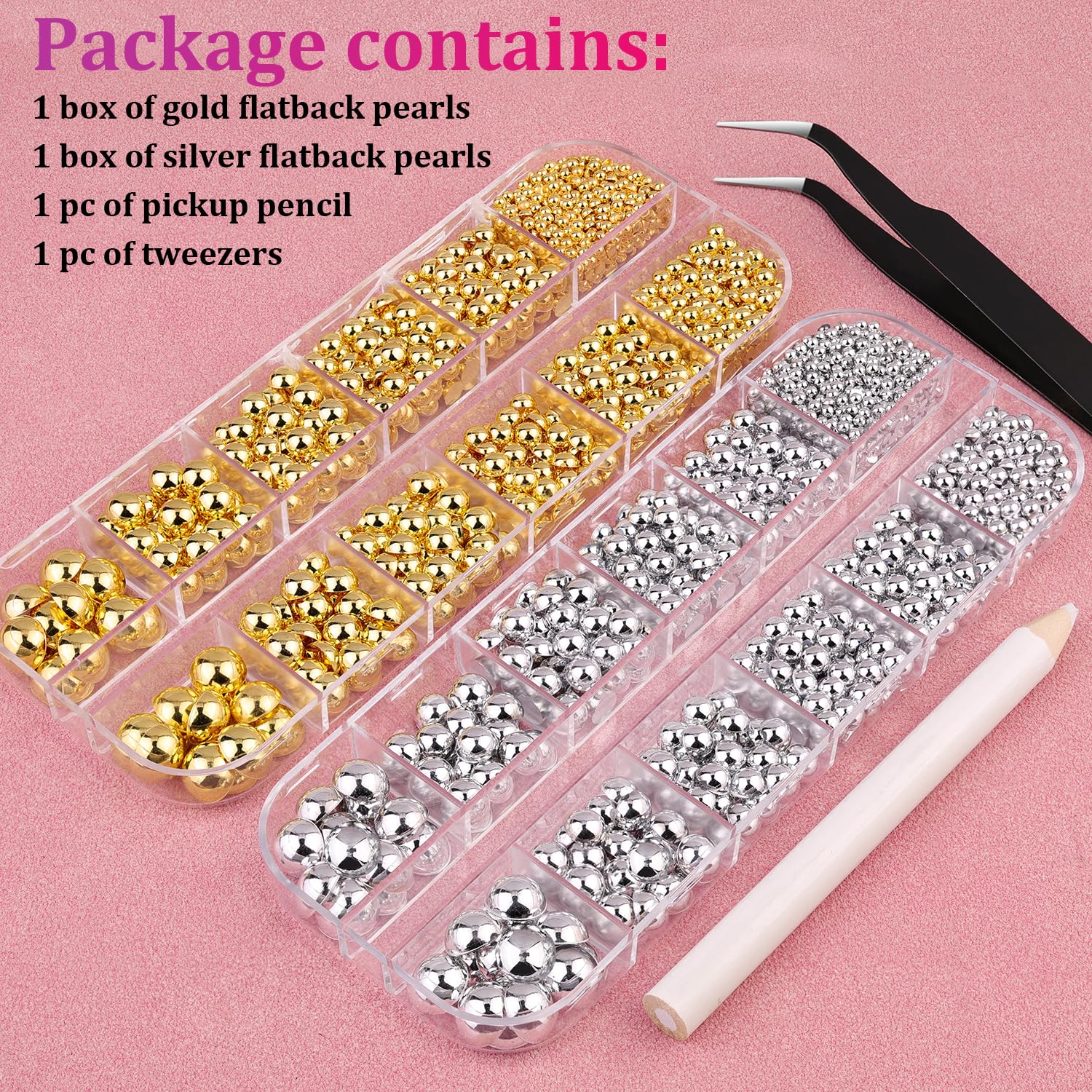 BELLEBOOST crafting scene with pearls and tools showing creative uses for DIY projects