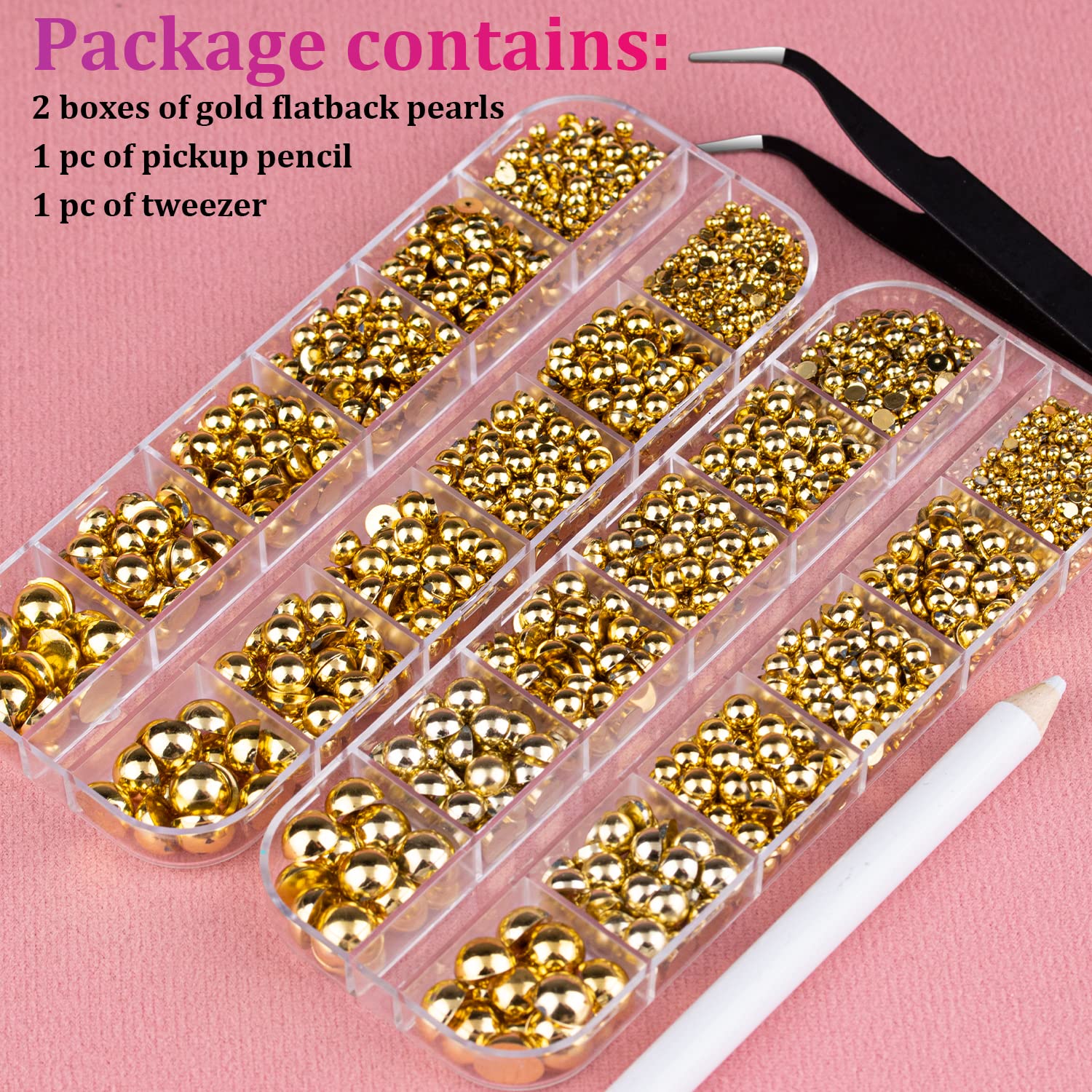 BELLEBOOST pearls held in hand next to ruler to show size scale and accurate design planning