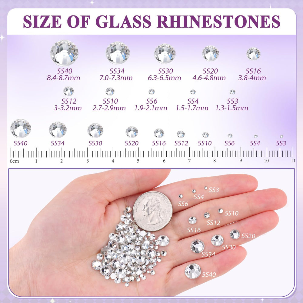BELLEBOOST tweezer and pickup pen displayed for precise gem placement and faster application
