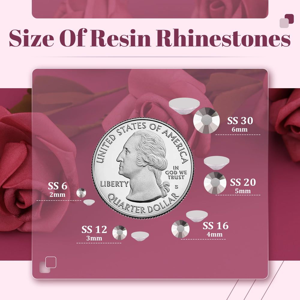 BELLEBOOST tweezers and pickup pen included for faster, more precise gem placement