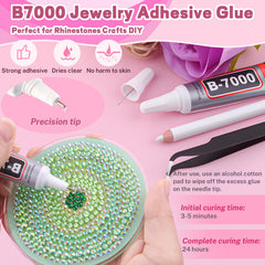 BELLEBOOST tweezer and pickup pen tools for accurate placement and faster bedazzling