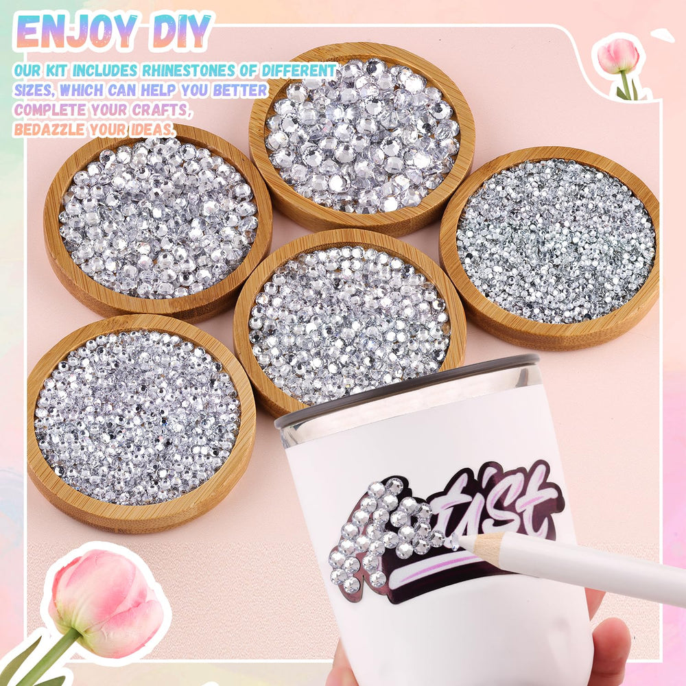 BELLEBOOST tweezers and pickup pen detail for precise gem placement and cleaner results