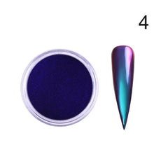 Bellecrey lifestyle manicure setting demonstrating salon-style reflective nails