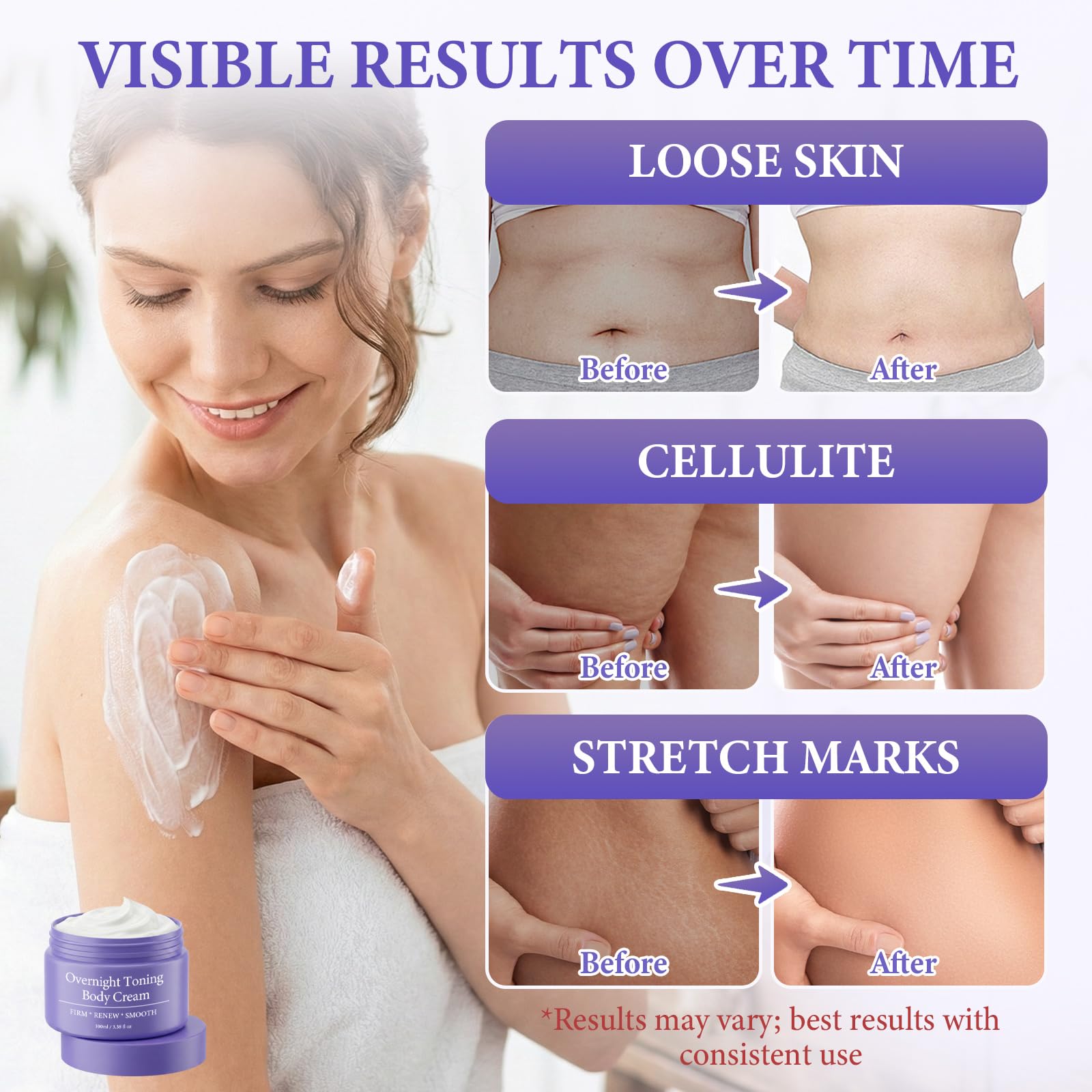 Bellisinno application on hand showing cream spread and fast-absorbing, non-greasy finish