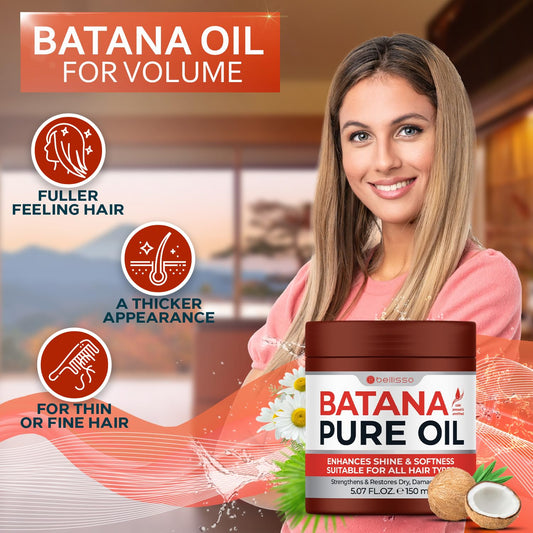 BELLISSO batana oil texture drop highlighting lightweight absorption benefit