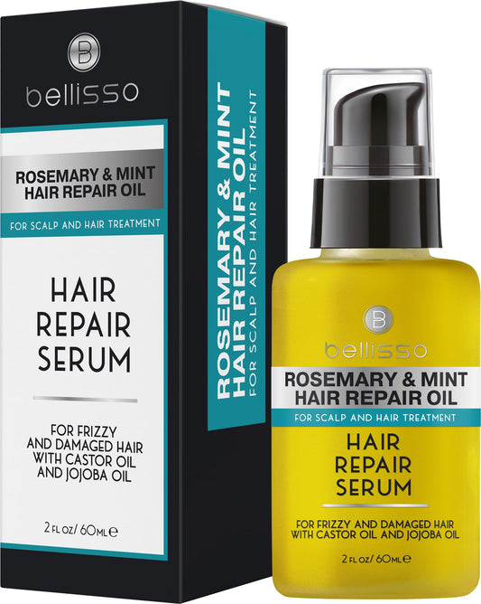 BELLISSO front bottle view showing sleek packaging and easy dispensing benefit